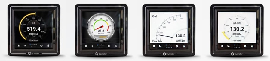 Infographic - Trumeter Vista Touch Flow Indicators & Totalizers
